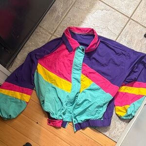 Vintage Multicolor Women's Jacket